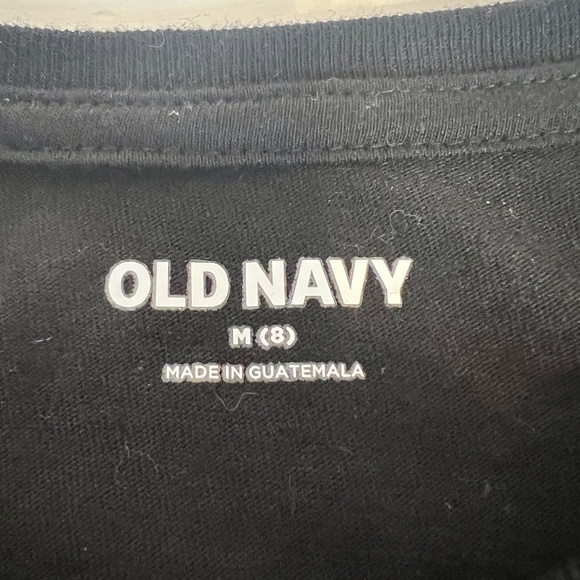 Old Navy Girls Barbie Christmas Crewneck Sweater Long‎ Sleeve Size M (8) Black - Picture 8 of 9